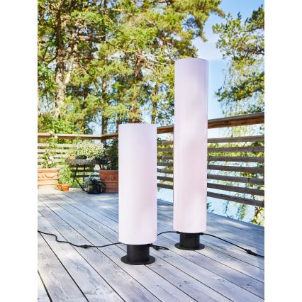 Markslöjd 107986 - LED vanjska svjetiljka GARDEN24 LED/20W/24V 110 cm IP44 crna
