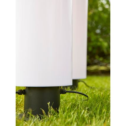 Markslöjd 107986 - LED vanjska svjetiljka GARDEN24 LED/20W/24V 110 cm IP44 crna