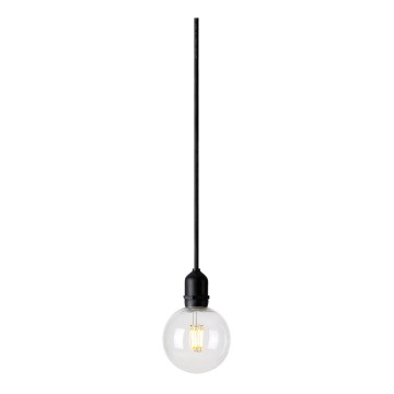 Markslöjd 107989 - LED vanjska viseća svjetiljka GARDEN24 LED/2,86W/24V IP44 crna/prozirna