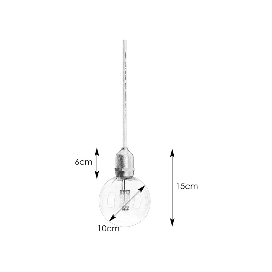 Markslöjd 107989 - LED vanjska viseća svjetiljka GARDEN24 LED/2,86W/24V IP44 crna/prozirna
