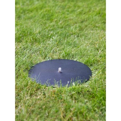 Markslöjd 107996 - Montažna baza GARDEN24, promjer 25 cm, crna