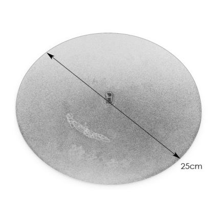 Markslöjd 107996 - Montažna baza GARDEN24, promjer 25 cm, crna