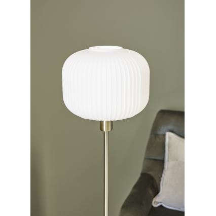 Markslöjd 108054 - Podna lampa SOBER 1xE27/40W/230V mesing