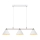 Markslöjd 108075 - Luster na sajli KLINT 3xE14/40W/230V bijela