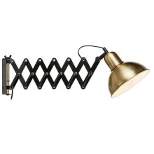 Markslöjd 108104 - Zidna svjetiljka RIGGS 1xE27/60W/230V mjed