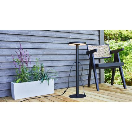 Markslöjd 108173 - LED vanjska svjetiljka GARDEN24 LED/5W/24V 96 cm IP44 crna