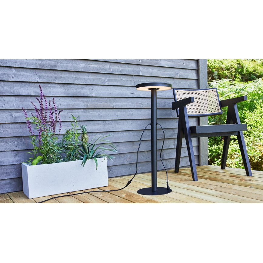 Markslöjd 108173 - LED vanjska svjetiljka GARDEN24 LED/5W/24V 96 cm IP44 crna