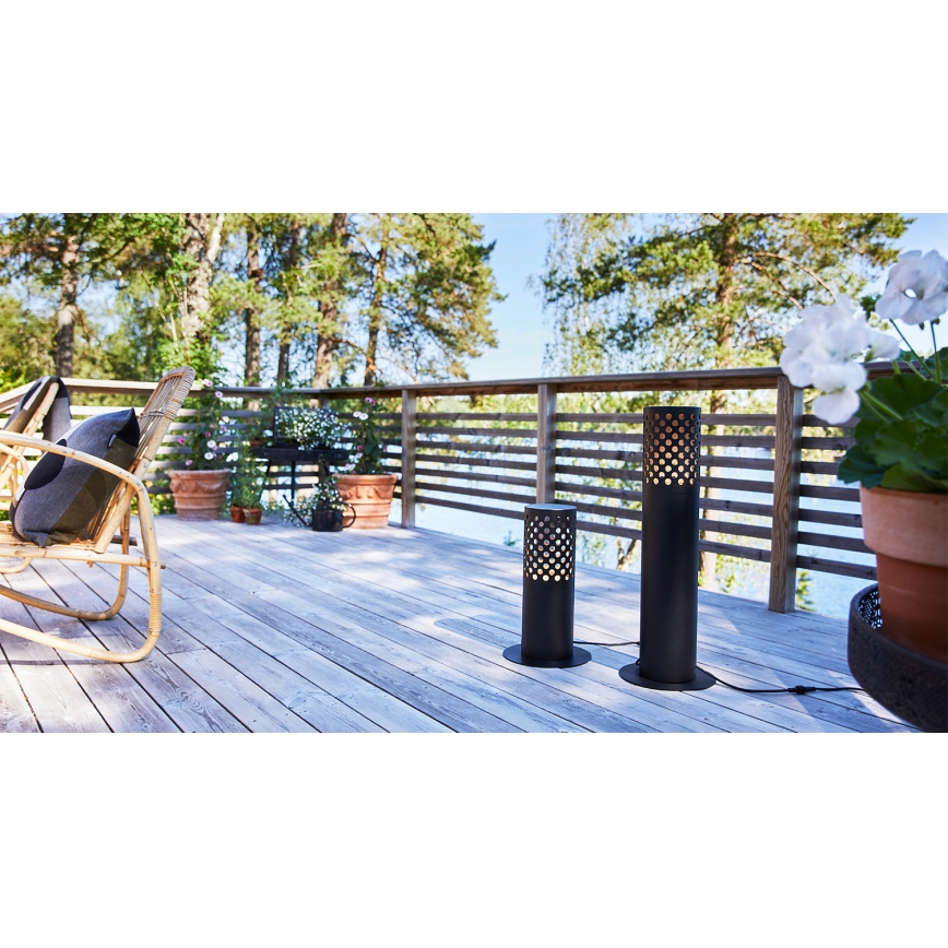 Markslöjd 108175 - vanjska LED lampa GARDEN24 LED/6W/24V 68 cm IP44 crna