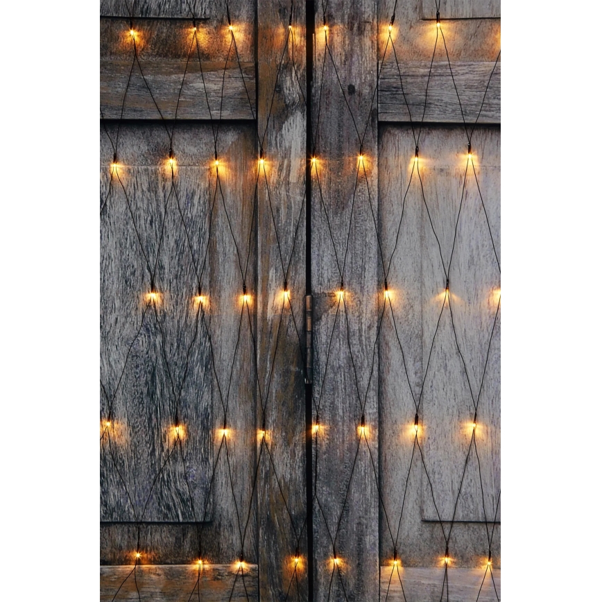 Markslöjd 108178 - LED vanjska božićna zavjesa GARDEN24 160xLED/24V 2x2m topla bijela