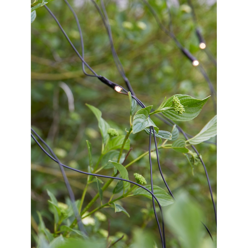 Markslöjd 108178 - LED vanjska božićna zavjesa GARDEN24 160xLED/24V 2x2m topla bijela