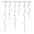Markslöjd 108179 - LED vanjska božićna zavjesa GARDEN24 160xLED/9,6W/24V 3,1m topla bijela