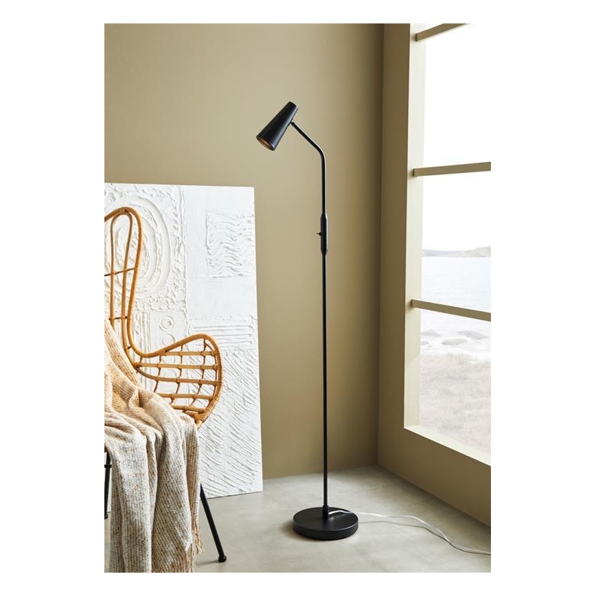 Markslöjd 108206 - Podna lampa CREST 1xGU10/7W/230V crna