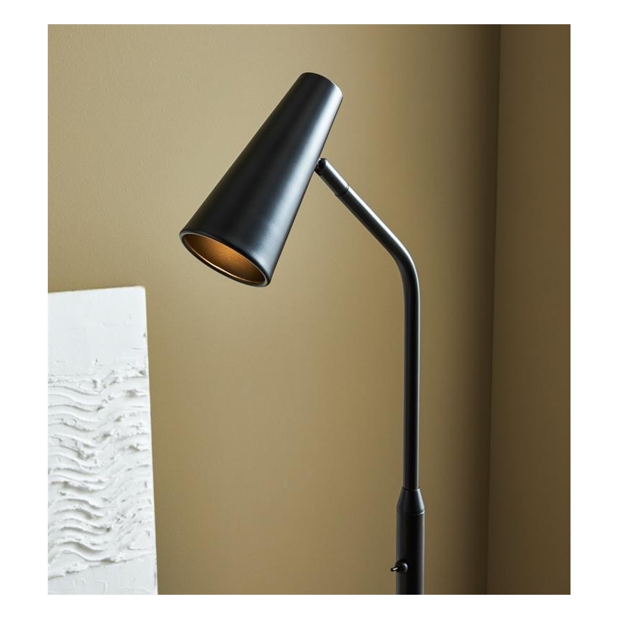Markslöjd 108206 - Podna lampa CREST 1xGU10/7W/230V crna