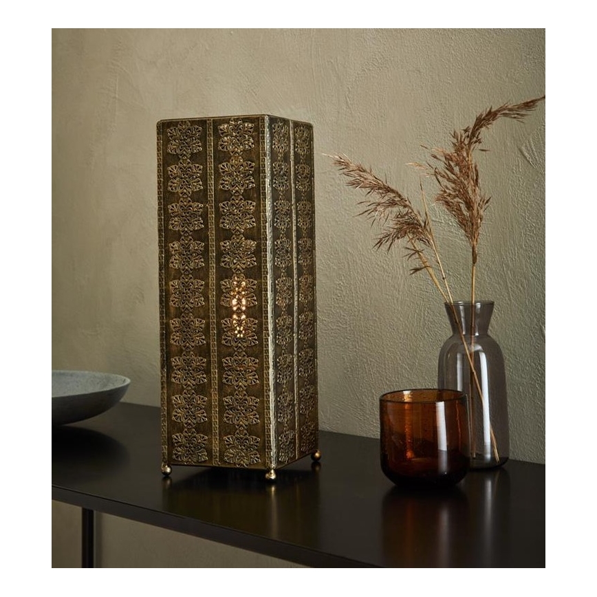 Markslöjd 108223 - Stolna lampa AGRA 1xE14/18W/230V zlatna