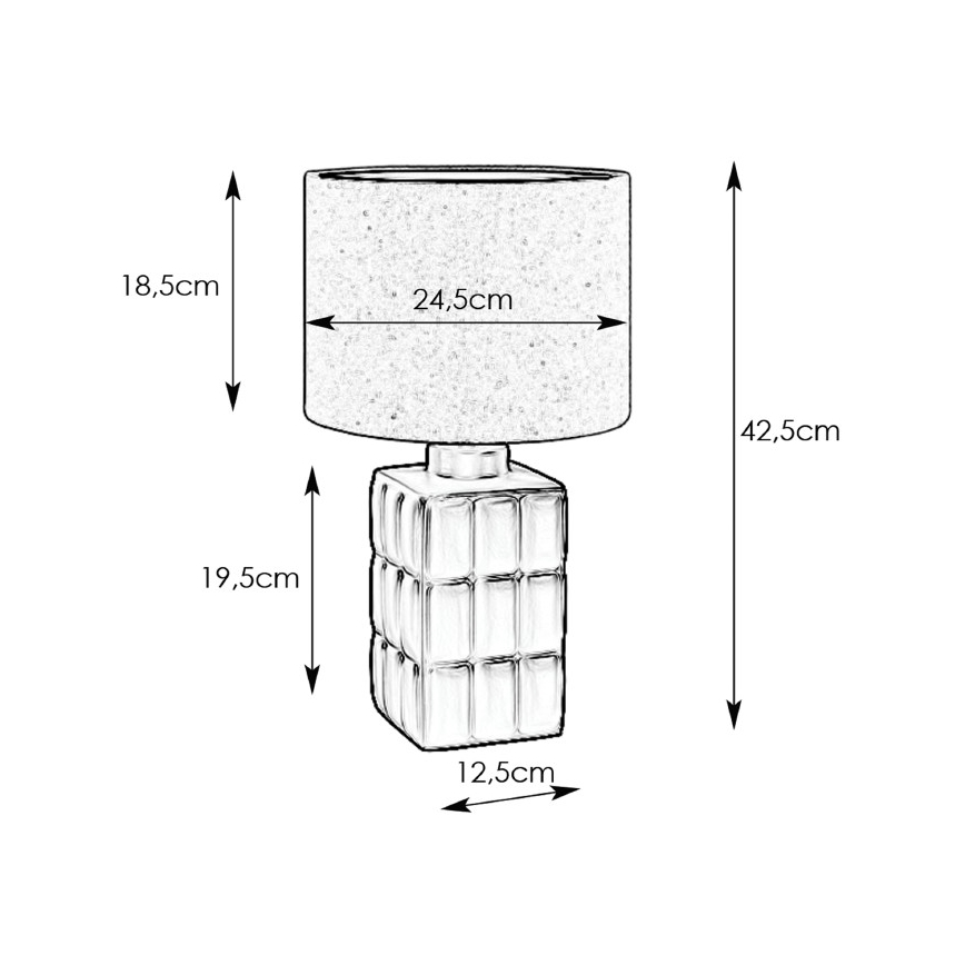 Markslöjd 108248 - Stolna lampa CUSCINI 1xE14/40W/230V