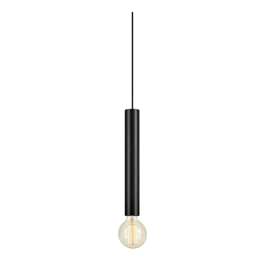 Markslöjd 108260 - Luster na sajli SENCILLO 1xE27/40W/230V crna