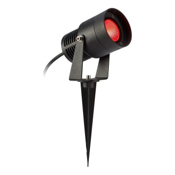 Markslöjd 108404 - LED RGBW vanjska svjetiljka GARDEN24 LED/6W/24V 30 cm IP44 crna