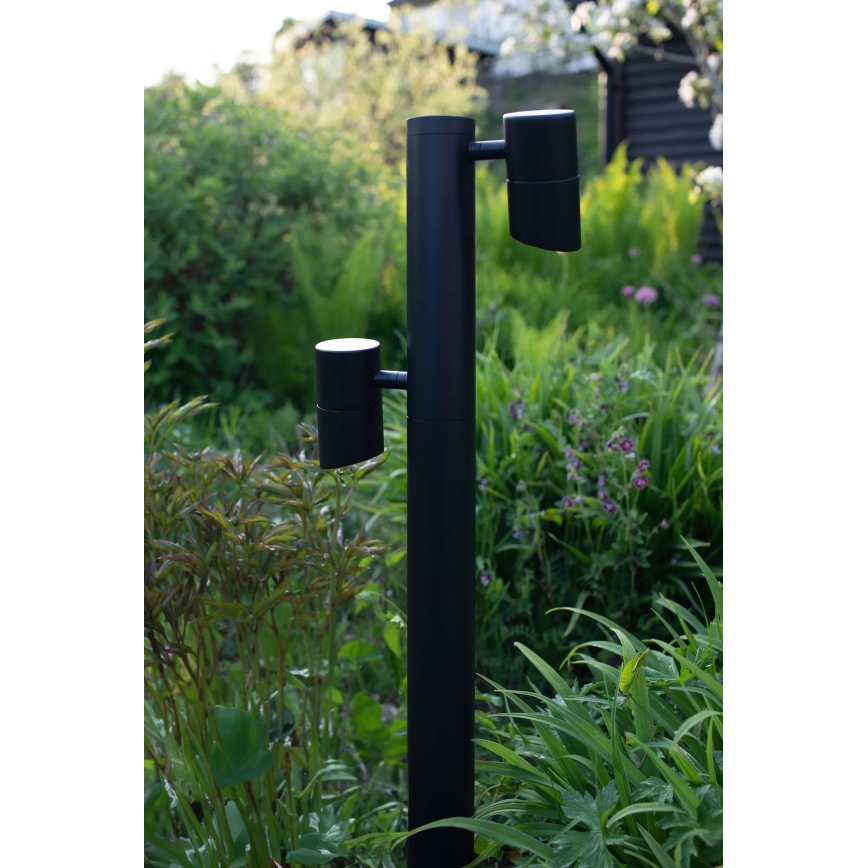 Markslöjd 108486 - LED vanjska svjetiljka GARDEN24 2xLED/6W/24V 99 cm IP44 crna