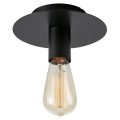Markslöjd 108540 - Stropna svjetiljka PIATTO 1xE27/40W/230V crna