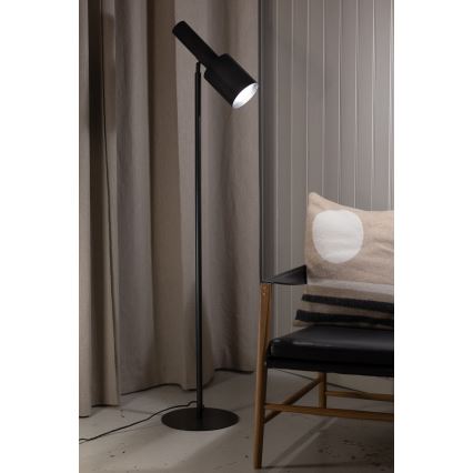 Markslöjd 108542 - Podna lampa OZZY 1xE27/40W/230V crna