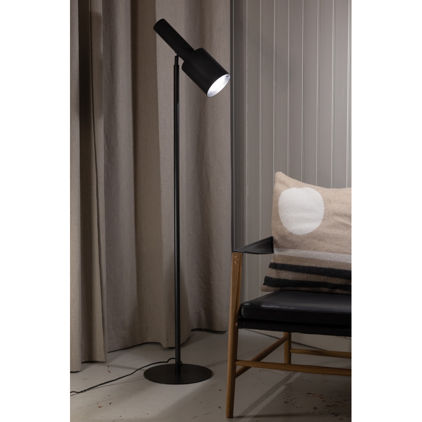 Markslöjd 108542 - Podna lampa OZZY 1xE27/40W/230V crna