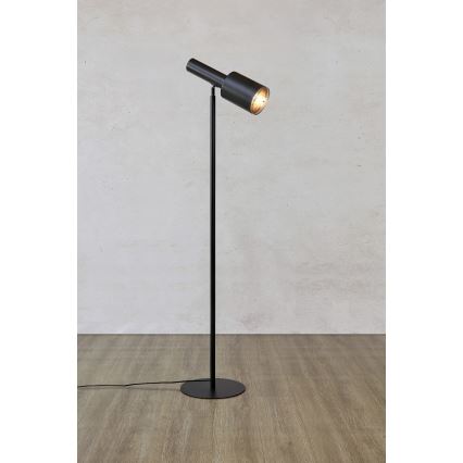 Markslöjd 108542 - Podna lampa OZZY 1xE27/40W/230V crna