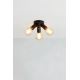 Markslöjd 108549 - Stropna svjetiljka MAZZO 3xE27/40W/230V crna