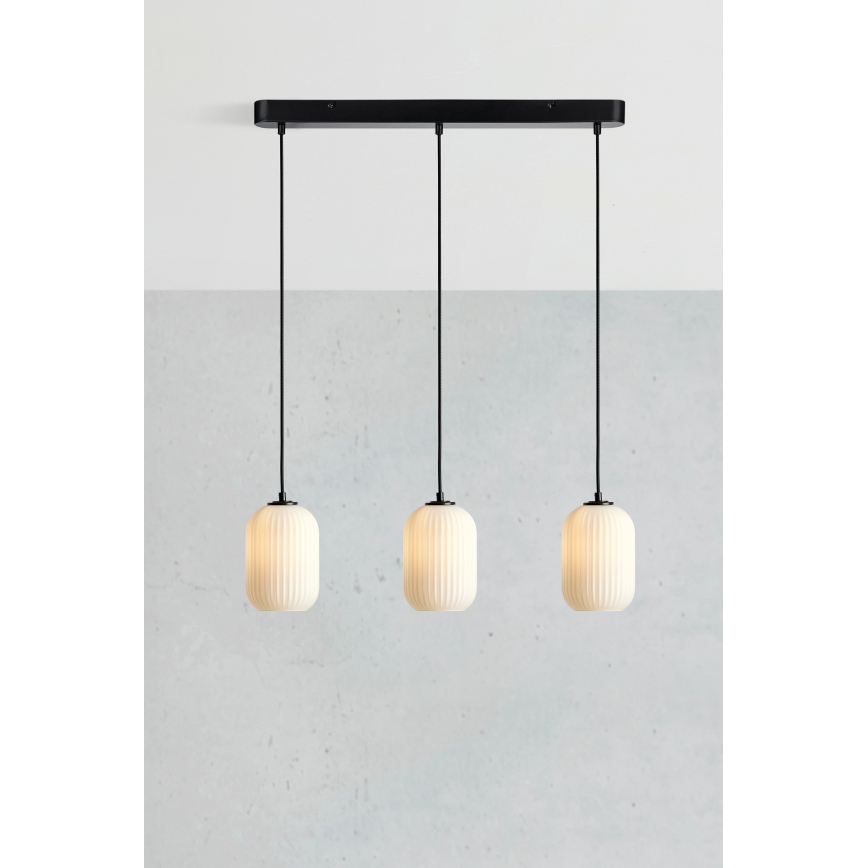 Markslöjd 108563 - Luster na sajli CAVA 3xE14/40W/230V