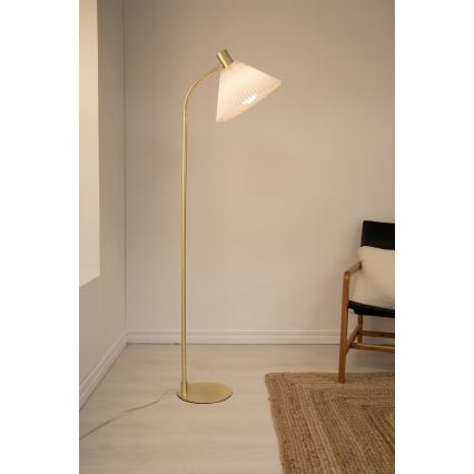 Markslöjd 108569 - Podna lampa MIRA 1xE27/40W/230V zlatna