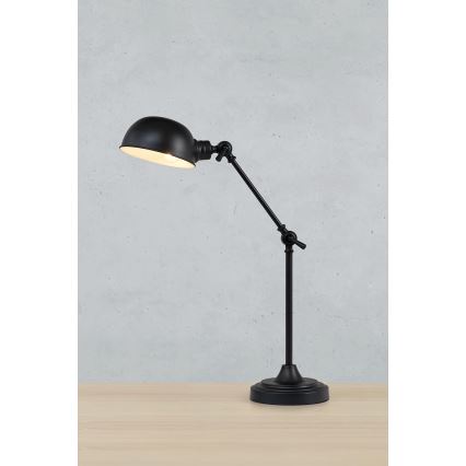 Markslöjd 108584 - Stolna lampa PORTLAND 1xE27/40W/230V crna