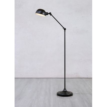 Markslöjd 108586 - Podna lampa PORTLAND 1xE27/40W/230V crna