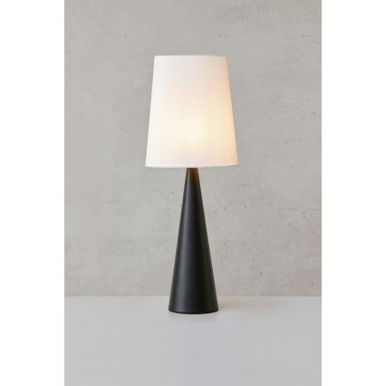 Markslöjd 108597 - Stolna lampa CONUS 1xE14/40W/230V bijela/crna