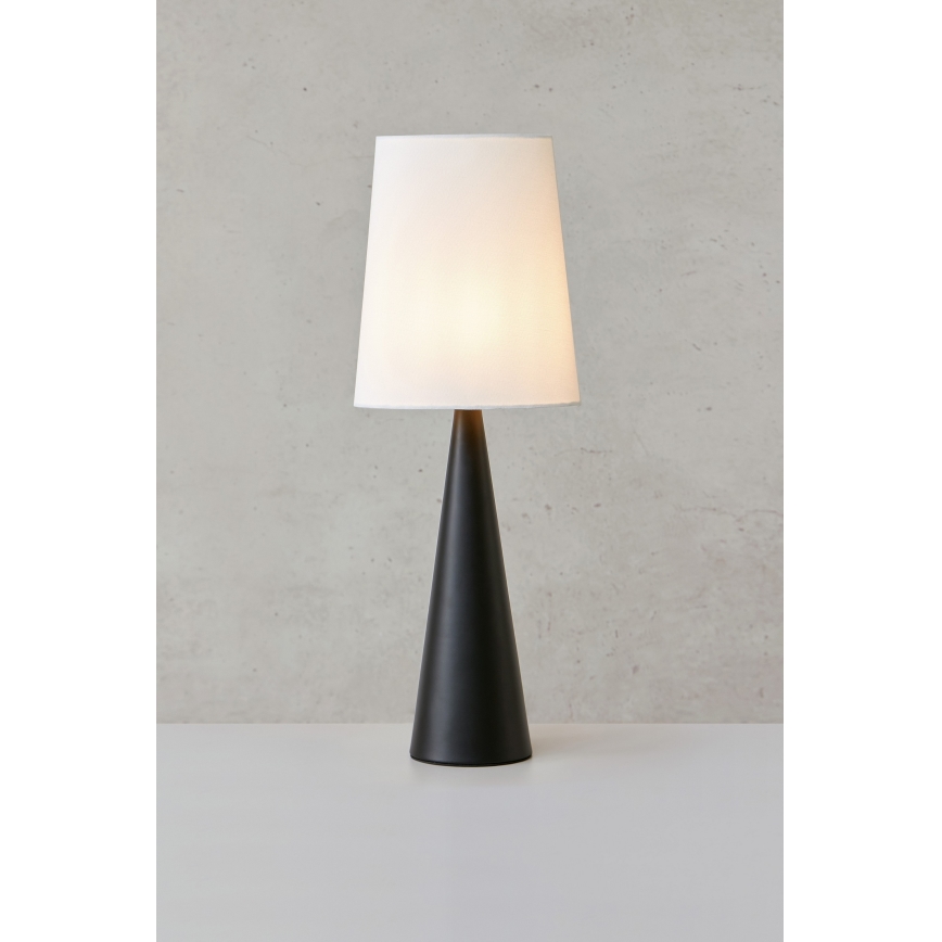 Markslöjd 108597 - Stolna lampa CONUS 1xE14/40W/230V bijela/crna