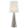 Markslöjd 108624 - Stolna lampa CONUS 1xE14/40W/230V bijela/mat krom