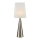 Markslöjd 108624 - Stolna lampa CONUS 1xE14/40W/230V bijela/mat krom