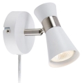 Markslöjd 108627- Zidna reflektorska svjetiljka FOLIE 1xGU10/7W/230V bijela/mat krom