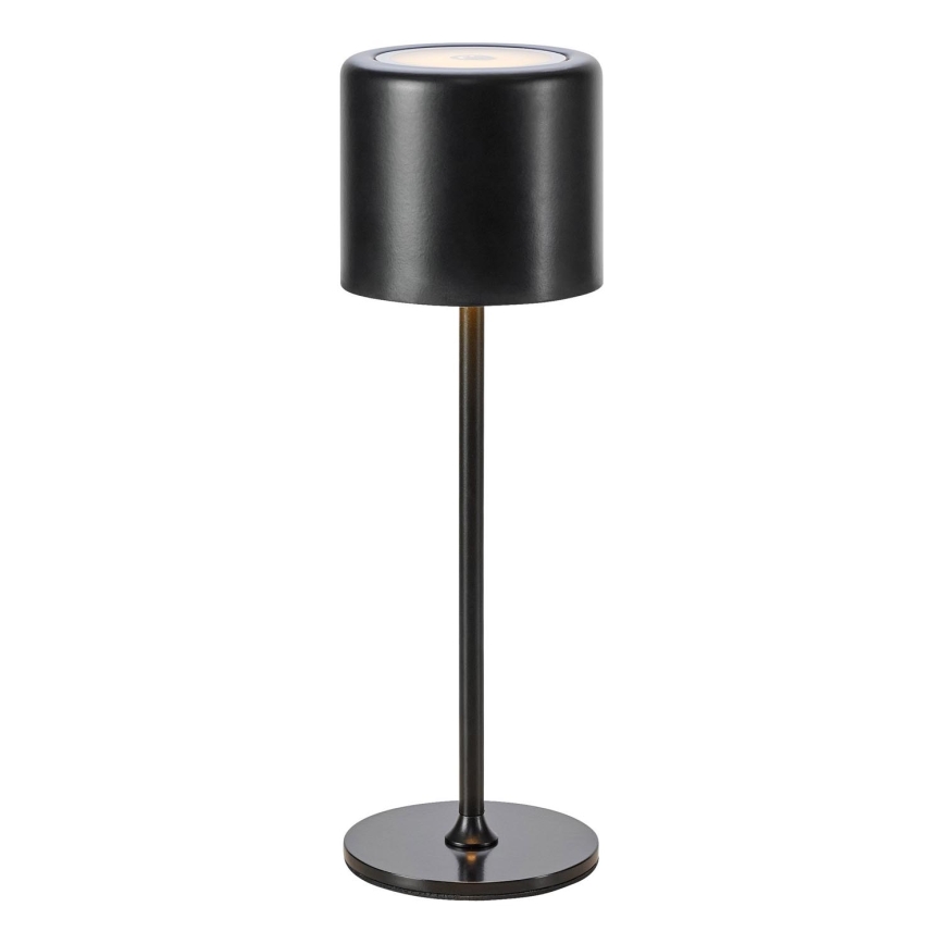Markslöjd 108657 - LED Prigušiva punjiva stolna lampa FILO LED/2W/5V IP44 30 cm crna