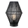 Markslöjd 108666 - Stolna lampa CASA 1xE27/40W/230V crna