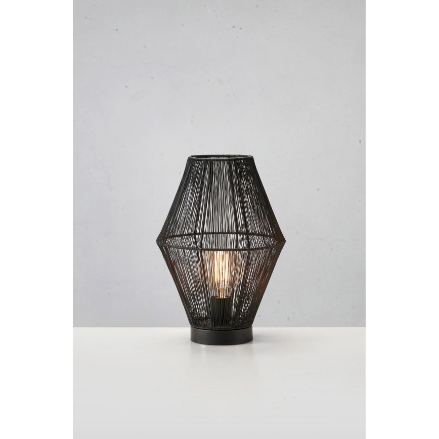 Markslöjd 108666 - Stolna lampa CASA 1xE27/40W/230V crna