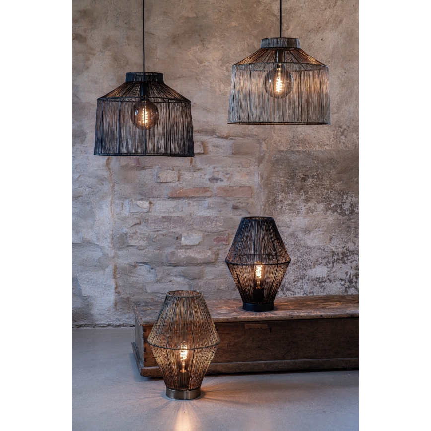 Markslöjd 108667 - Luster na sajli CAPANNA 1xE27/40W/230V mesing
