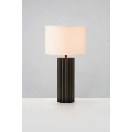 Markslöjd 108670 - Stolna lampa HASHIRA 1xE27/40W/230V bijela/crna