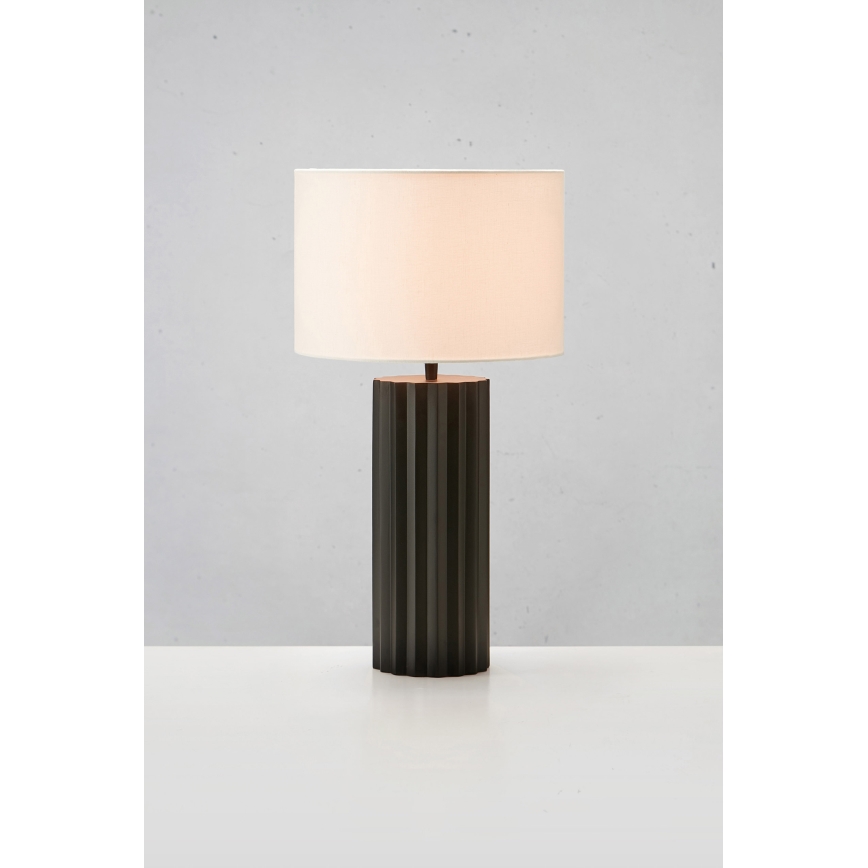 Markslöjd 108670 - Stolna lampa HASHIRA 1xE27/40W/230V bijela/crna