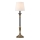Markslöjd 108679 - Stolna lampa GENT 1xE27/40W/230V mesing/crna/bijela