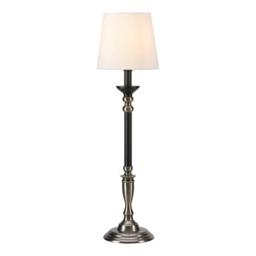 Markslöjd 108680 - Stolna lampa GENT 1xE27/40W/230V mat krom/crna/bijela