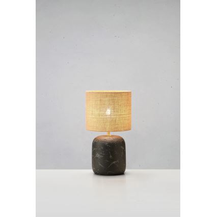 Markslöjd 108683 - Stolna lampa MONTAGNA 1xE14/40W/230V 32 cm bež/crna