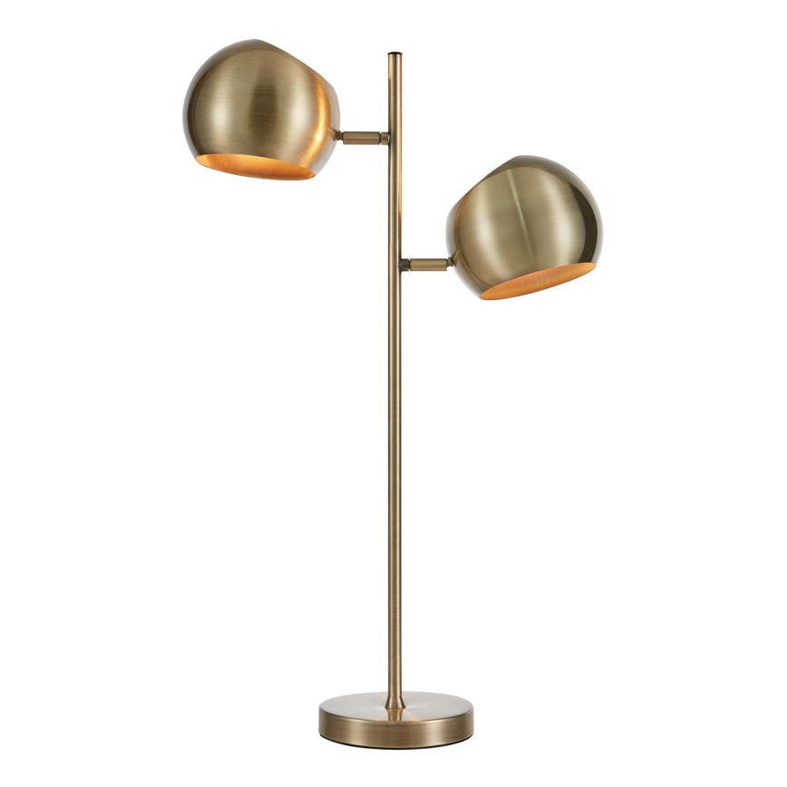 Markslöjd 108692 - Stolna lampa EDGAR 2xE14/40W/230V zlatna