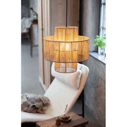 Markslöjd 108767 - Luster na sajli SOGA 1xE27/40W/230V zlatna