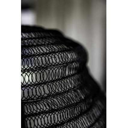 Markslöjd 108772 - Luster na sajli TAZZA 1xE27/40W/230V crna