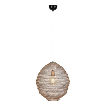 Markslöjd 108773 - Luster na sajli TAZZA 1xE27/40W/230V zlatna