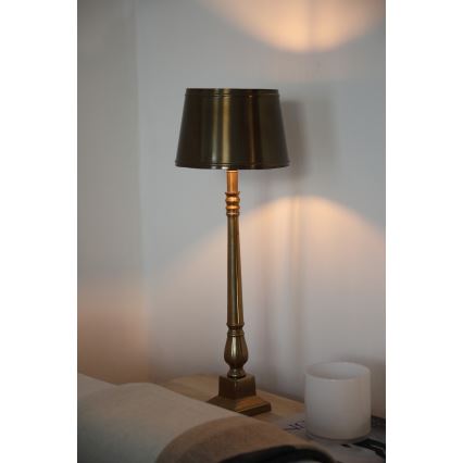 Markslöjd 108774 - Stolna lampa METALLO 1xE27/40W/230V zlatna